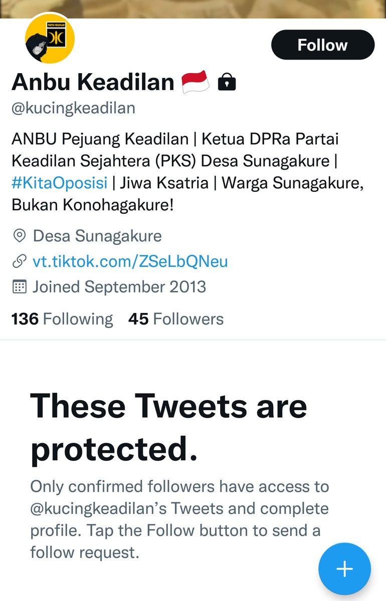 AhlulQohwah's tweet photo. Mohon bantu report/tumbangkan akun sampah ini 👉 @kucingkeadilan 

Terimakasih atas bantuan kawan2 .. 🙏 https://t.co/8HCIDsqsPv