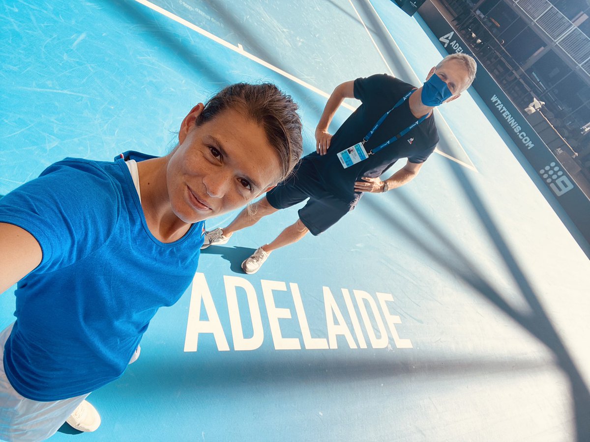 C’est reparti 😊💪🏼🇦🇺🦘🎾 <a href="/AdelaideTennis/">Adelaide International</a> <a href="/stephanecharret/">stephane charret</a>