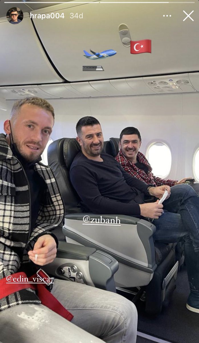 Edin Visca'nın menajerinin paylaşımı 🤔

#Trabzonspor