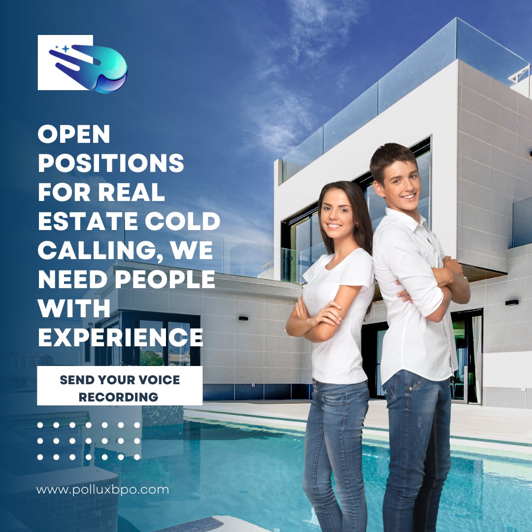 Did you quit after receiving your Xmas bonus? NO WORRIES, that was the best decision you could have ever made!

Full and part-time. Get paid according to your experience. Experienced cold callers can make good payments! 

fill out the form

forms.gle/bKtUPM3RdP7Cea…