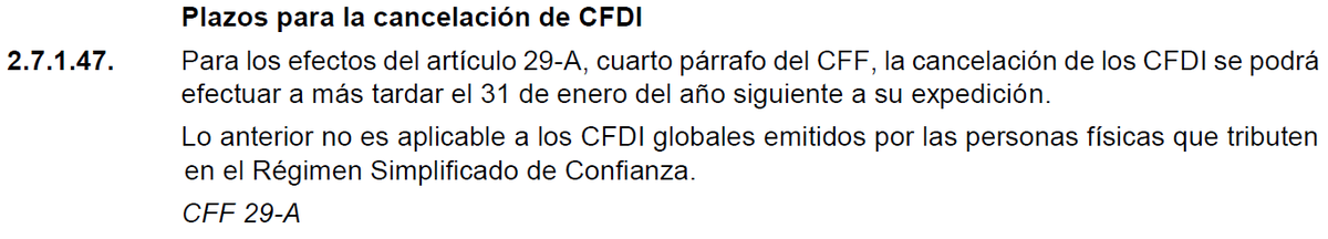 PacoCeb's tweet image. Todavía durante Enero 2022 podremos cancelar CFDIs de 2021.