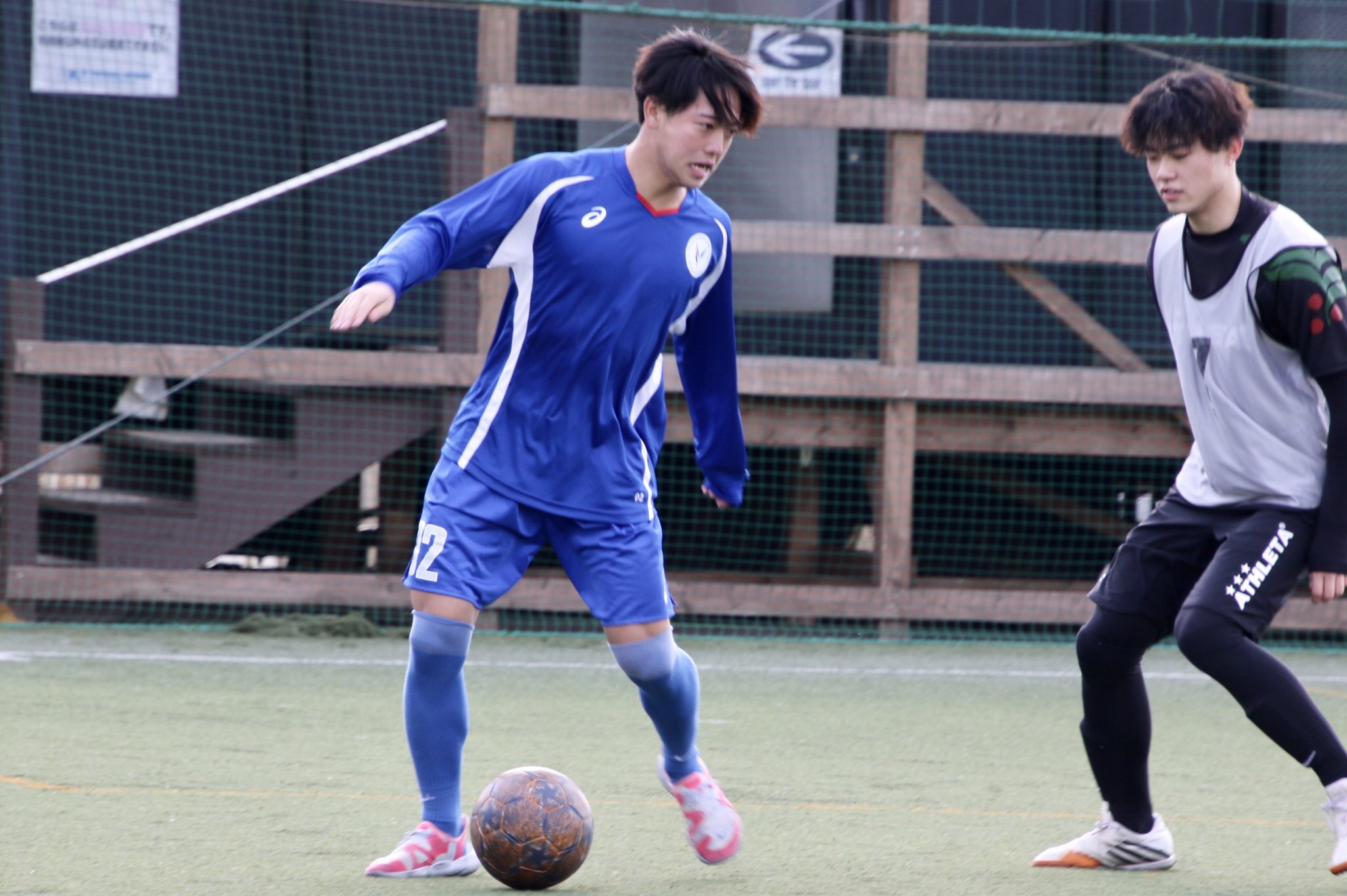 サッカー　山梨学院　ベンチコート アシックス ベンチコート 高校サッカー 山梨学院