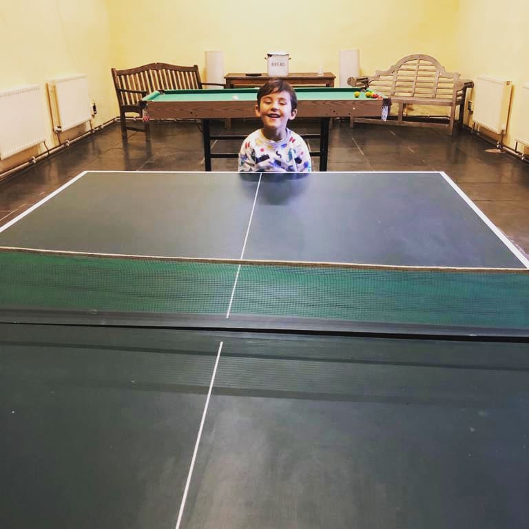 hannie_1024's tweet photo. @CotteridgeS On Christmas Eve Archer challenged his Nanny to a game of table tennis. 🎾 https://t.co/DjRXogUX7D