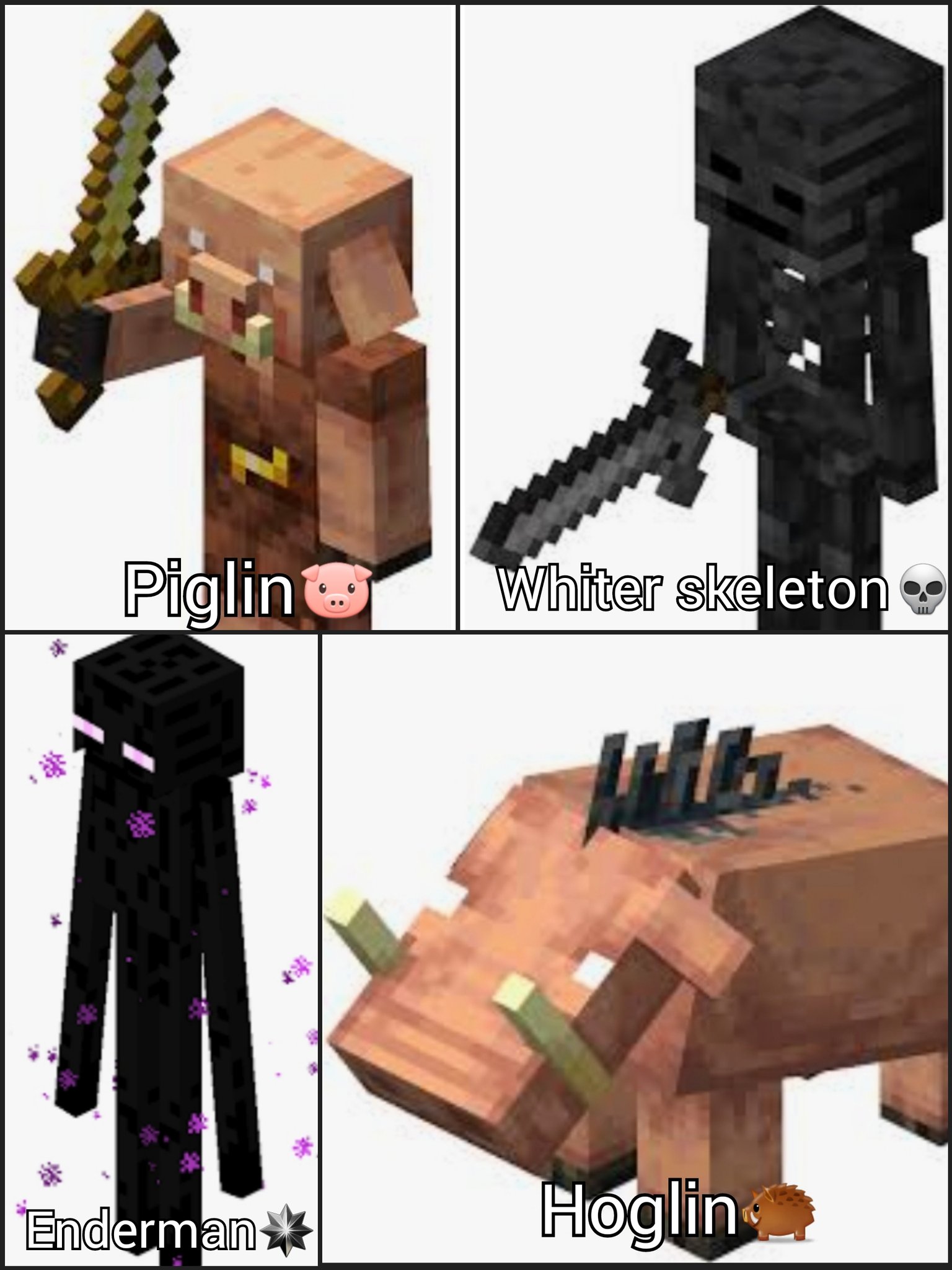 Esqueleto realista Minecraft Mob Skin