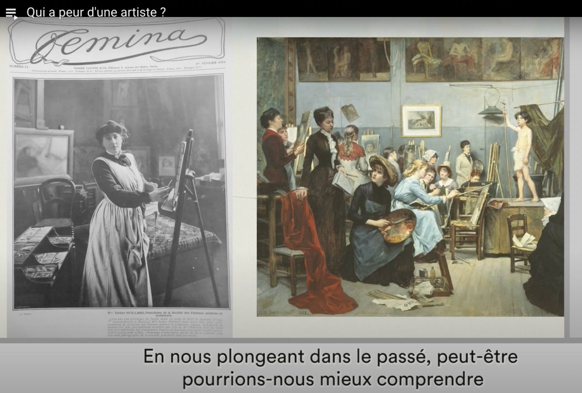 eduscol_HDA's tweet image. | #Bac2022 | Femmes, féminité, #féminisme

⌚️ En 5⃣ minutes, le #WebDocumentaire @fracmeca &quot;Qui a peur d&apos;une artiste ?&quot; expose les #stéréotypes liés aux #ArtistesFemmes.

👉 youtube.com/watch?v=G9FLDi…

#Frac #NouvelleAquitaine 
@AwareWomenArt @eduscol_EMI