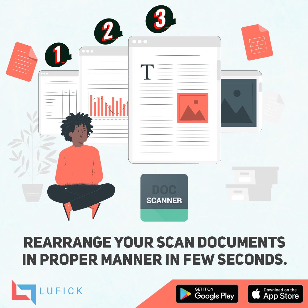 Lufick3's tweet photo. Rearrange your scan documents in proper manner in Document scanner application.
Download now-:
https://t.co/EpQfA3A5s2
https://t.co/J4UTkwU6uv
#pagescanner #proscanner #documentscannerapp https://t.co/vp3XCdQoJE