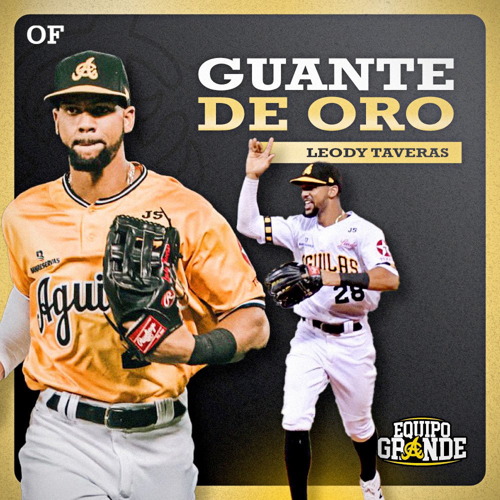 aguilascibaenas's tweet photo. Francisco Peña fue seleccionado como “Guante de Oro” en la receptoría y Leody Taveras en el jardín central.
Para Peña es su quinto guante de oro y cuarto de manera consecutiva, en cambio Taveras lo obtiene por primera ocasión.
#EquipoGrande https://t.co/t8LmjQWtO5