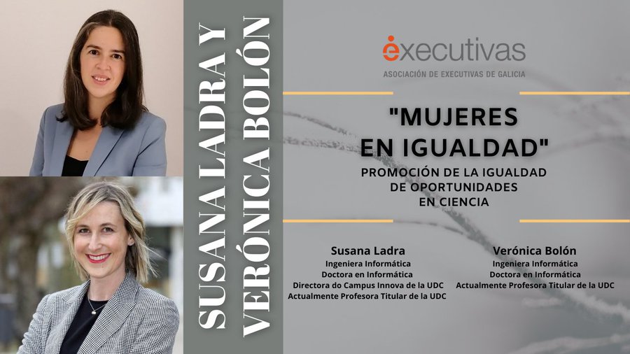 vanvalgar's tweet photo. Mención especial "Mujeres en Igualdad. Promoción de la igualdad de oportunidades en ciencia" de @ExecutivasG para @veronicabolon y @susanaladra 👏🏻👏🏻👏🏻👏🏻

¡¡Merecidísimo!! (Me duelen las manos de aplaudir 😀)

¡Enhorabuena a las dos! 🥰

#IYImeeting2021 #OrgulloUDC https://t.co/nRarSzo4od