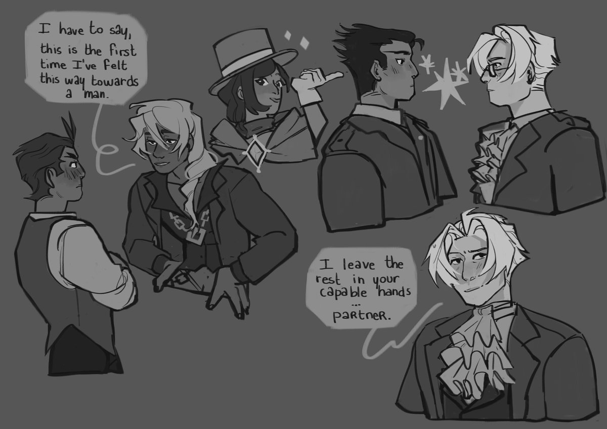 been playing some #AceAttorney #klapollo #Wrightworth