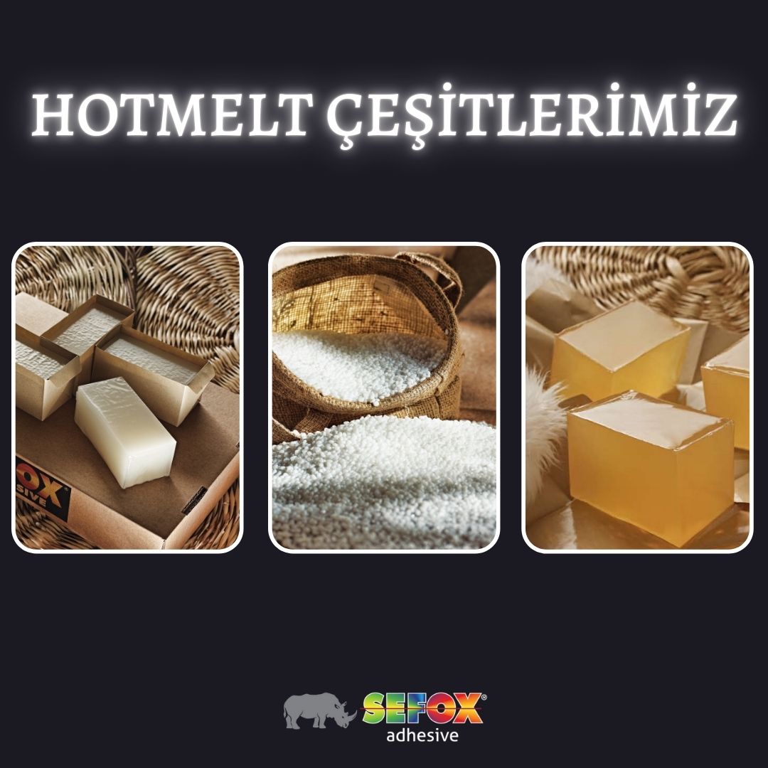 📌 Sefox hotmelt yapıştırıcılarda taşıma görevini üs.

📌 Hotmelt yapıştırıcılar içerdiği hammaddeye göre çeşitlere ayrılmaktadır.

➡️ Ürün yelpazemizde temel olarak üç çeşit Sefox hotmelt yapıştırıcı bulunmaktadır

✅PSA
✅EVA
✅POLIOLEFIN

#yapıştırcı #yatak #mobilya #sefox