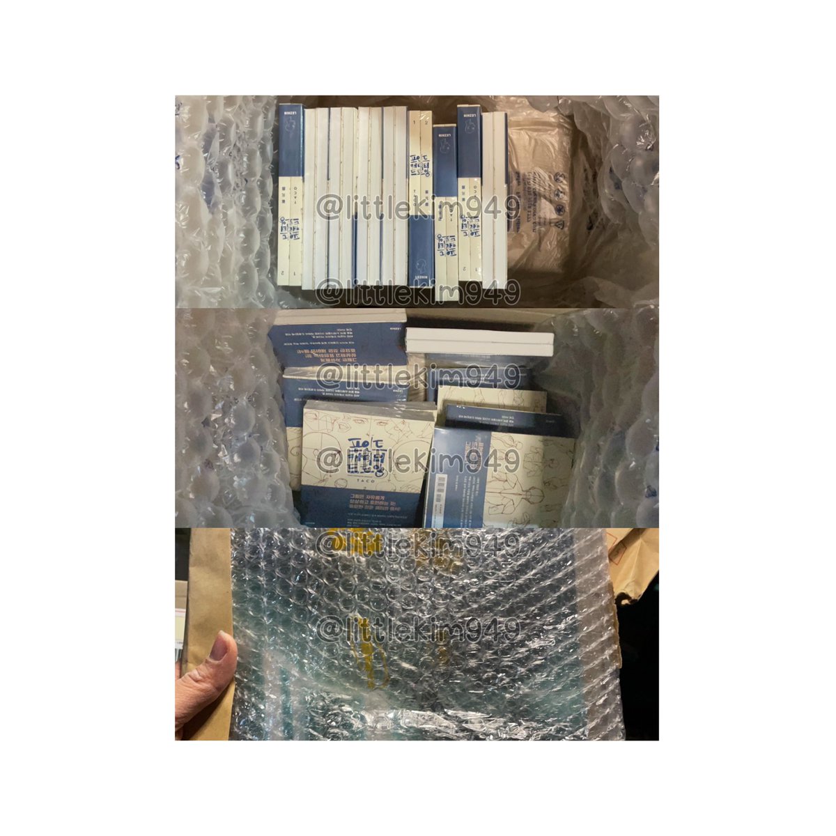 littlekim949's tweet photo. 📦 รอบส่งกลับ 30/12 ꒰ ᴇᴍs ꒱✨

• เน็ตปริ๊นแสงเขียว
• ปฏิทินเลซินที่เหลือ 2ชิ้น
• หนังสือ Drawing 
• สินค้าหิ้วคาเฟ่Mofunแฟนกัน&amp;ควีแทที่เหลือ
• หนังสือBJเล่ม7-9 8เซ็ต ส่วนอีก 3เซ็ตจะส่งกลับในรอบถัดไปนะคะเพราะตอนนี้ลังเต็มค่า

 #nowLTK https://t.co/TBRLRV9aXG