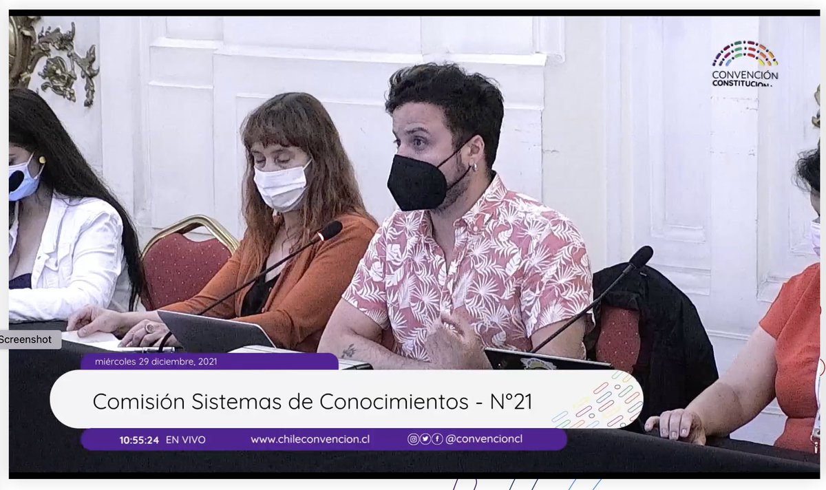 staigernav's tweet photo. Mi hermana @tehanistaiger en la comisión de sistemas de conocimientos, culturas, ciencia, tecnología, artes y patrimonio de la CC. Orgullo máximo. https://t.co/nD0lx8aKtj
