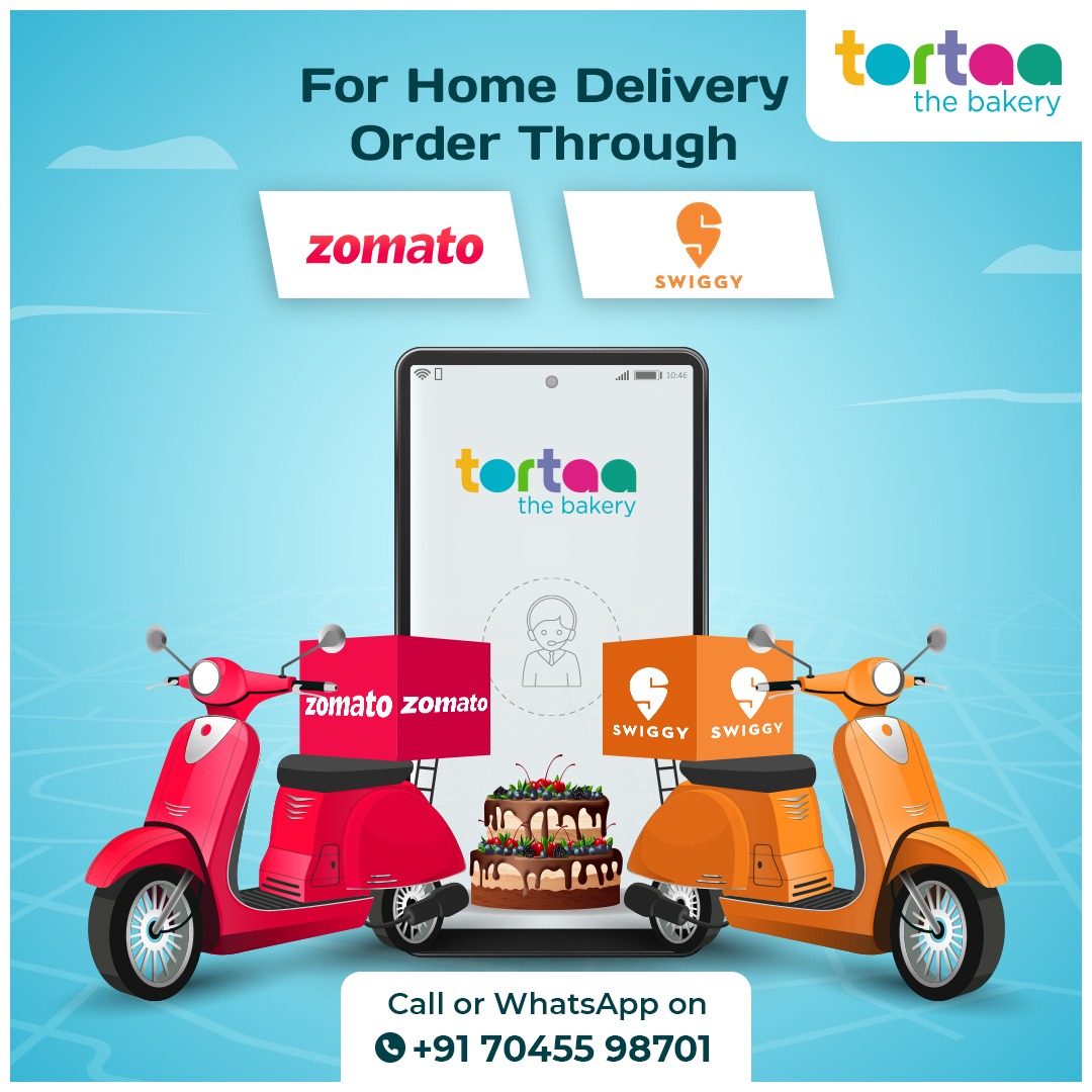 tortaathebakery's tweet photo. Tortaa, The Bakery is now at your doorsteps. Order your favourite cake online from our delivery partner @Zomato &amp; @Swiggy 

Open now at Sion &amp; Dombivali!
Visit: https://t.co/0TL8j0Nw2L
Contact: +91 70455 98701

#cakes #occasion #celebration #cakedecorating #cakedesigner #Tortaa https://t.co/wyrJ8GDtm0