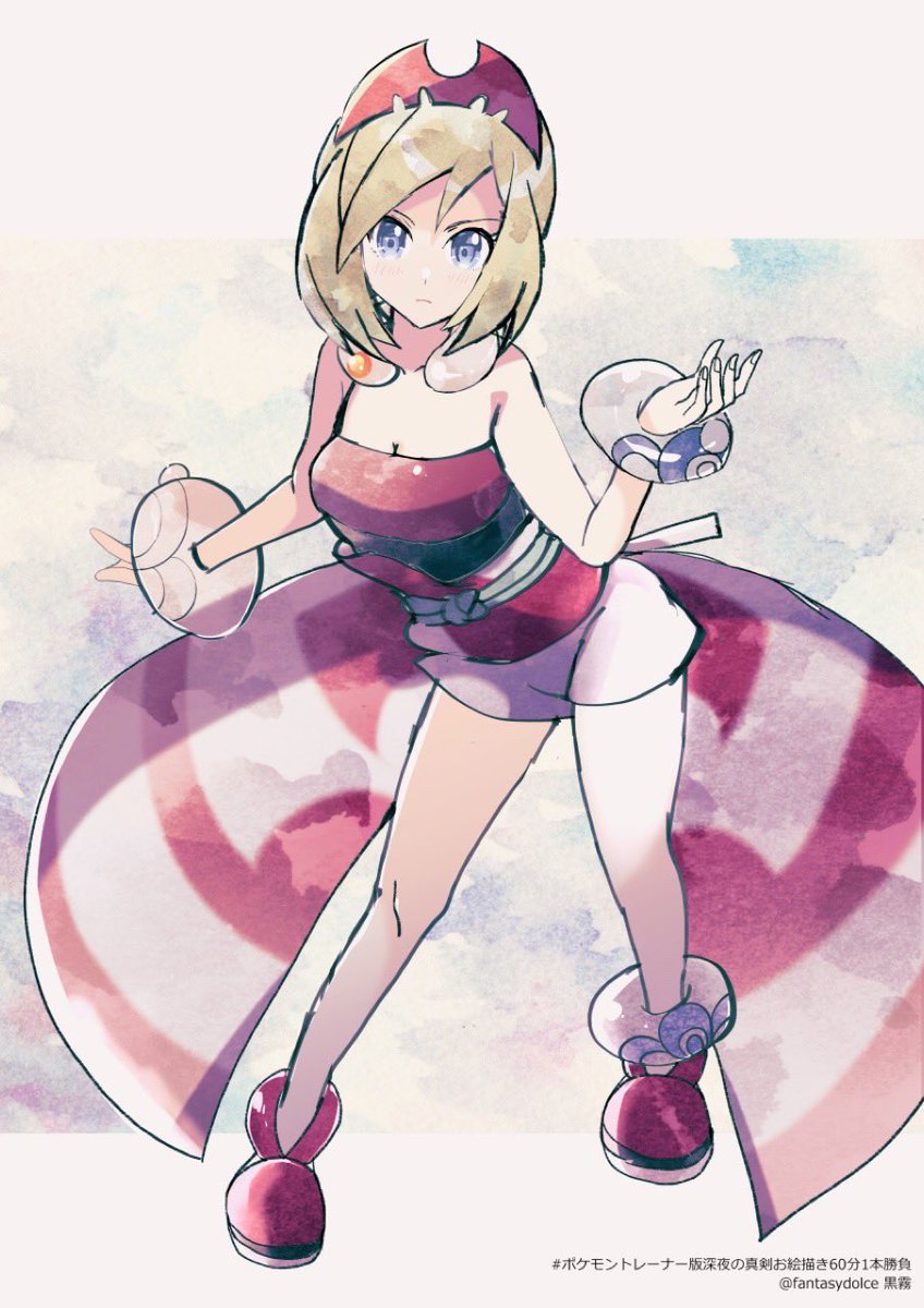 ポケモン 12 29 お題 レジェンズアルセウスの登場人物 カイちゃん ポケモント 黒霧のイラスト