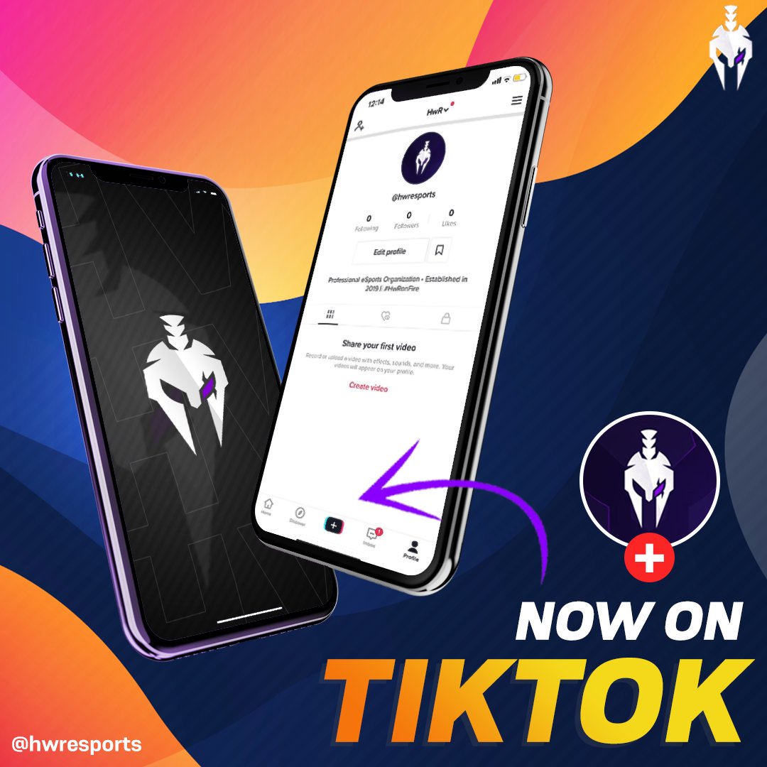 We are glad to announce that HwR is now on Tiktok, make sure to follow for daily bangers 😍

يسعدنا ان  نعلن عن حساب الفريق الان بالتيك توك ولا تنسون المتابعة وتتابعون المقاطع اليومية 😍

🔗 :tiktok.com/@hwresports?la…
🔗 :tiktok.com/@hwresports?la…
🔗 :tiktok.com/@hwresports?la…