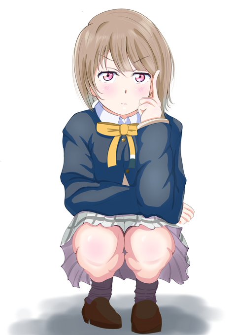 「むー!せんぱーい、見ましたね…」
(朝アップしたものをメガネなし表情変えの差分で)
 #ラブライブ #lovelive #虹ヶ咲 #ニジガク #中須かすみ #かすみん 