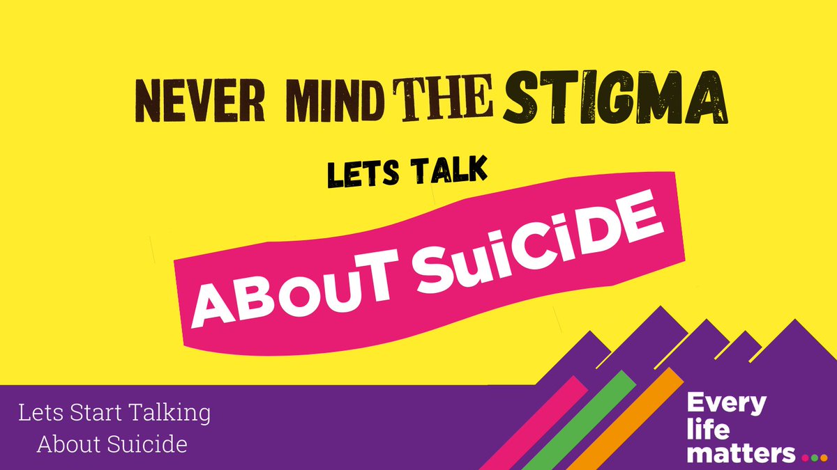 Talking about suicide:
📢 Does not increase the risk
📢 Does not put the idea in someone's head
📢 Does help end the stigma about the topic

If you are worried about a friend, or need help with your own thoughts of suicide, support is out there ow.ly/ASov50HcJ31