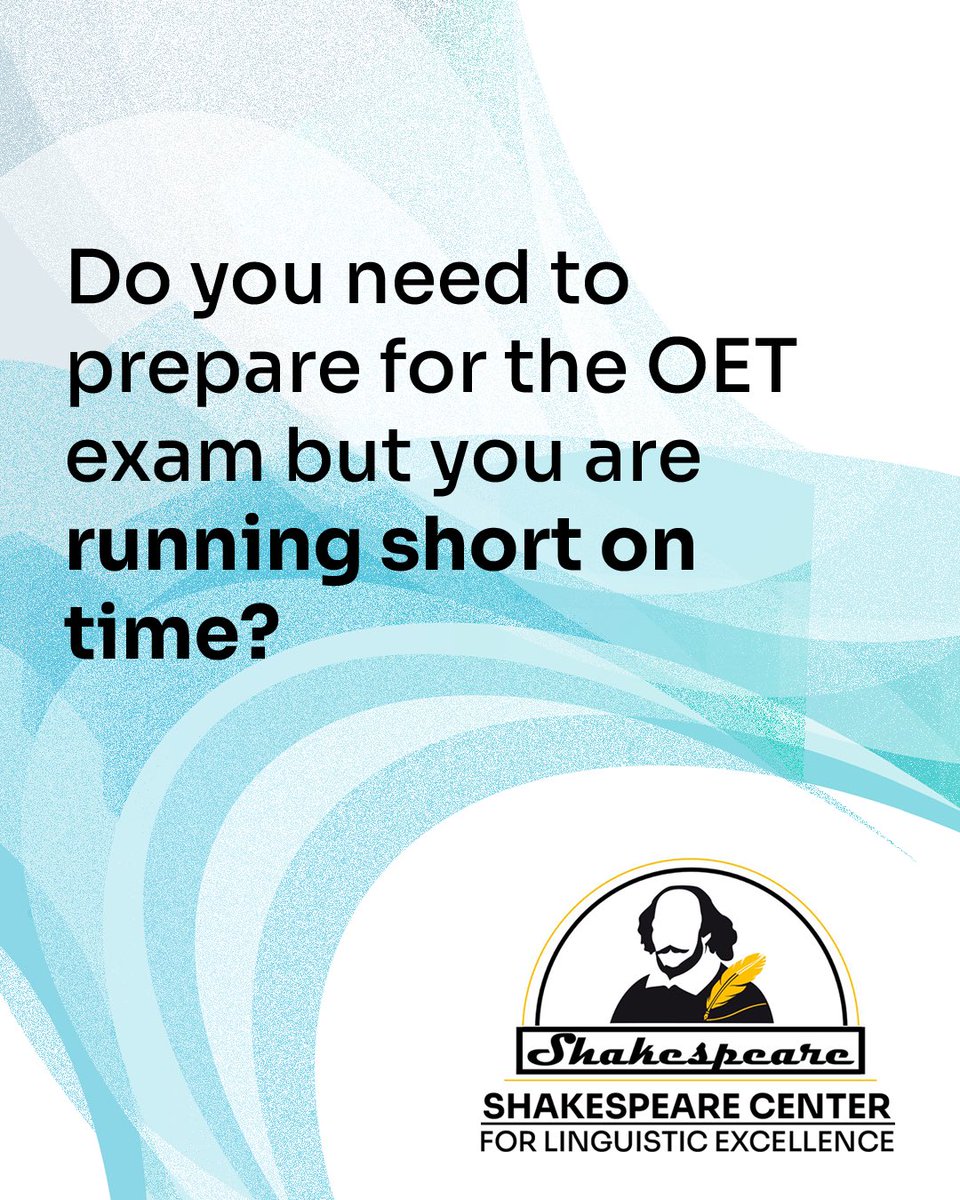 shakespeare249's tweet photo. Prepare for the OET exam in just a few days !! Stay tuned …
#ShakespeareCenter #OET 
#Sudan https://t.co/6Yh8l6u6q6