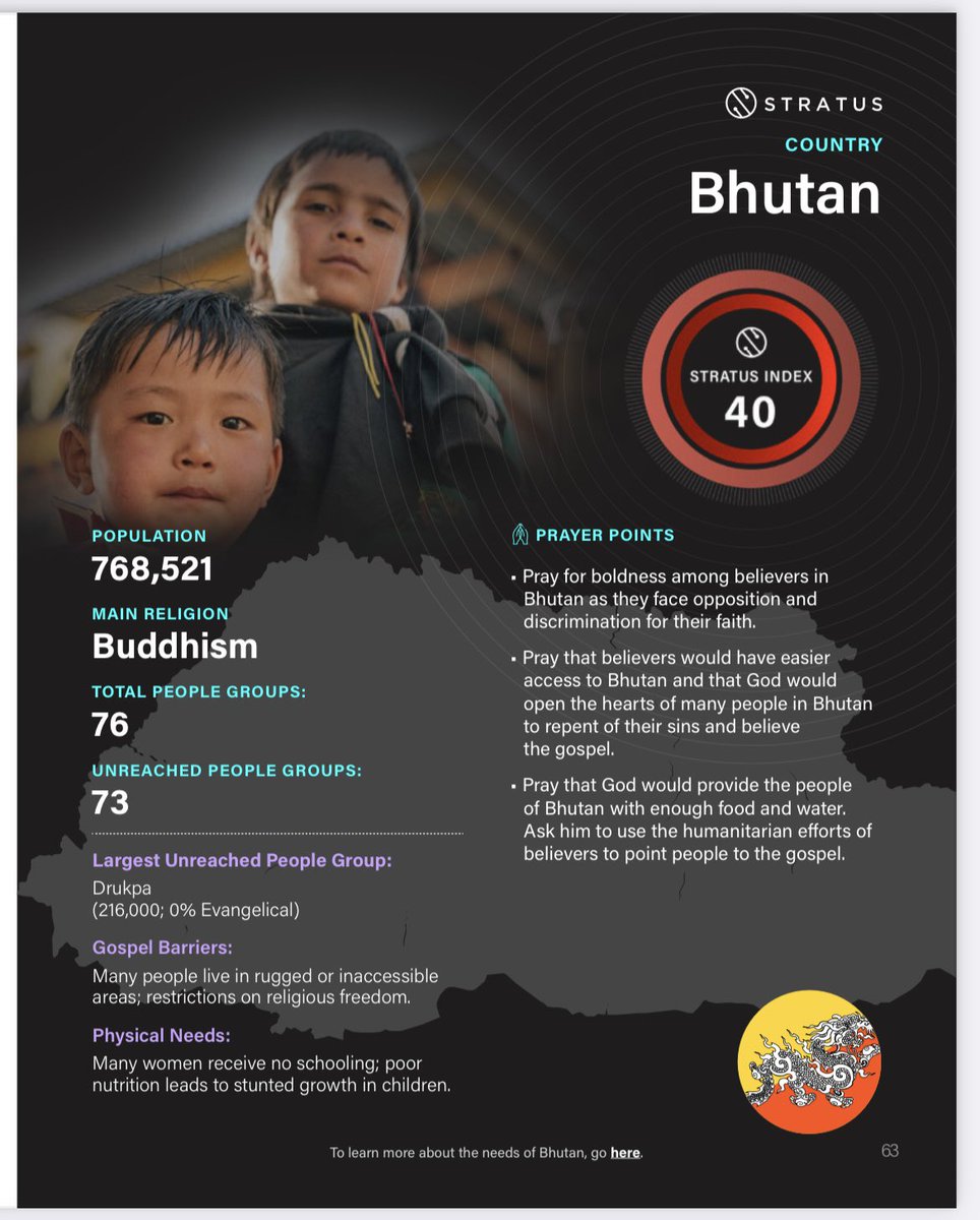 cfcbirmingham's tweet photo. We’re on day 29 of praying through Radical’s 30 day prayer guide for unreached people groups.

Join us as we pray for the country of Bhutan.

https://t.co/kp5BnPr8c5 https://t.co/NgGv8D1ZpT