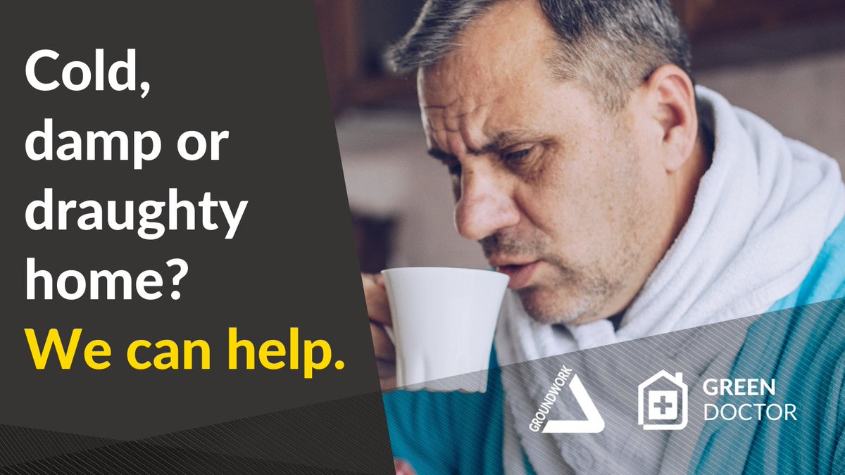 If your home often feels cold and damp we can offer you the support you need to find a solution. 

Find out how our Green Doctors can help: groundwork.org.uk/greendoctor/