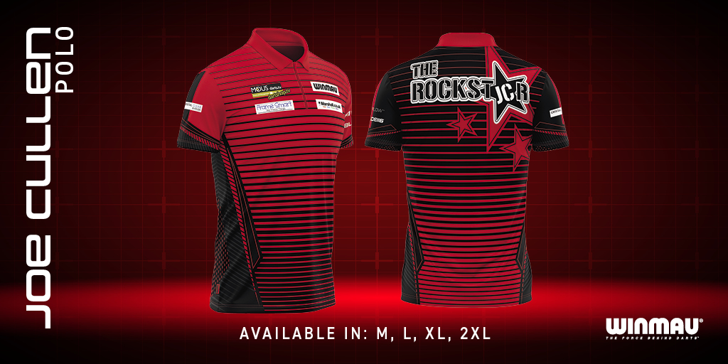 Winmau's tweet image. Joe Cullen Shirt ⚫️🔴

Designed by the Rockstar to be visually stunning whilst also withstand the rigours of TV darts on hot stages, made from light weight moisture wicking fabric.

➡️ Explore: winmau.com/winmaulaunch20…

 #WinmauLaunch #TheRockstar