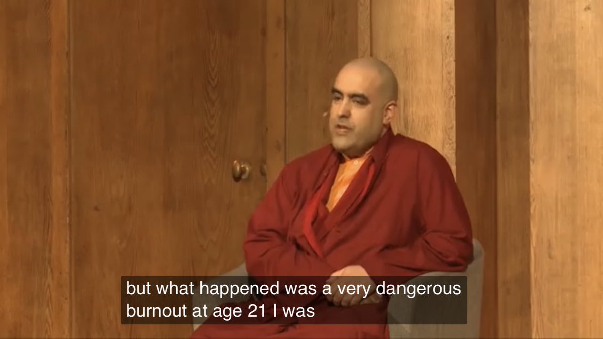 (1/2) A #MonksGuideToHappiness - with #GelongThubten youtu.be/c1gY7RWE48U Intrigued by Ruby Wax mentioning on the radio that her red-robed interviewee had over 1millionviews on YouTube, I watch this, but without high expectations. 16minutes in and I drop any pretence