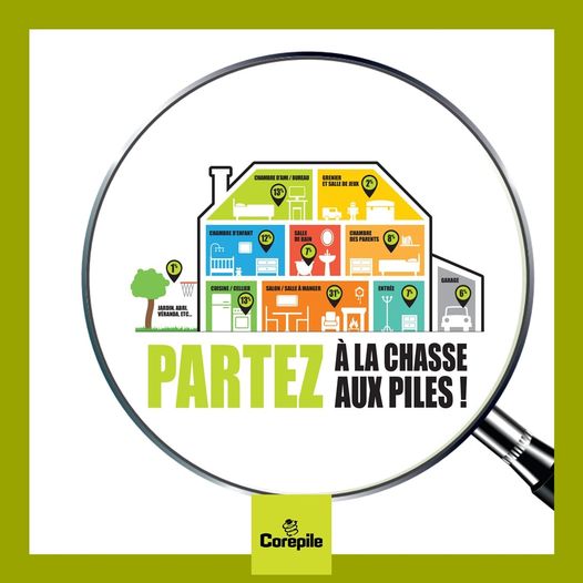SYTRAD1's tweet image. Combien de piles pensez-vous posséder chez vous ❓ 
20 ❓ 50 ❓ Probablement bien plus ❗ Pensez à les rapporter en point de collecte Corepile, afin qu’elles puissent être recyclées ou à la déchèterie la plus proche de chez vous ❗ 
#sytrad #piles #gestedetri