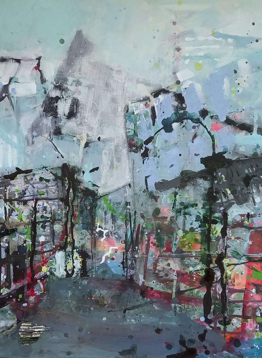 SilleGallery's tweet photo. In onze #lockdowntips brengen we graag de industriële landschappen van Anneke Koster onder de aandacht. Deze schilderijen staan met alle informatie op onze website. Graag in het echt zien? Laat kunst bij je thuis bezorgen!
https://t.co/T8bm4TK5Yx https://t.co/PxKC3EBvO8