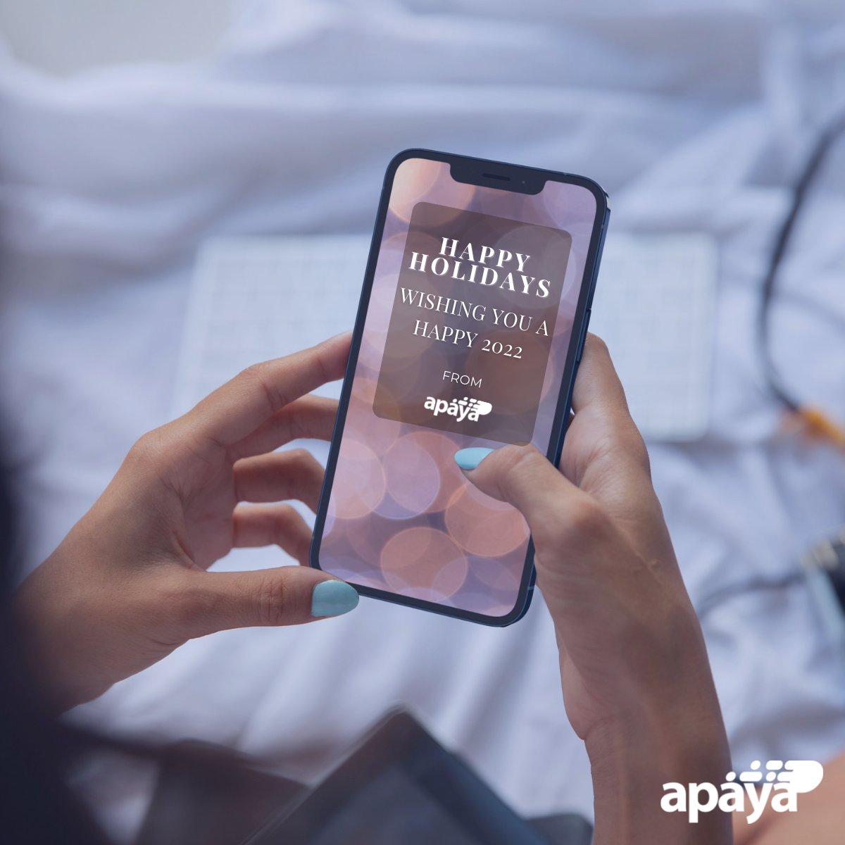 It’s been fantastic working with you in 2021 and we look forward to continuing our partnership in the forthcoming year.

From the Apaya family to yours, we would like to wish you a happy, healthy, and successful 2022!

#Apaya #payments #Alternativepayments #Fintech #NewYear2022