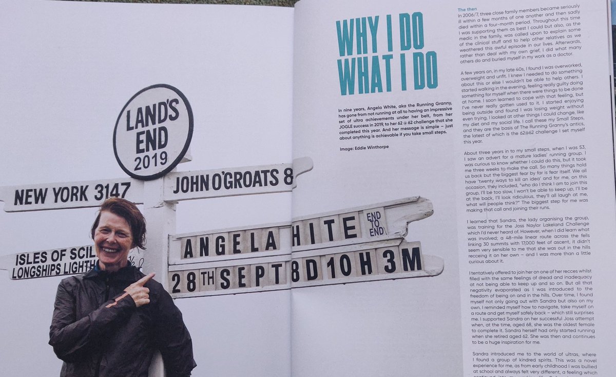 Thank you <a href="/TheUltraMag/">ULTRA magazine</a> for a great article reflecting on 'Why I do what I do' 😊