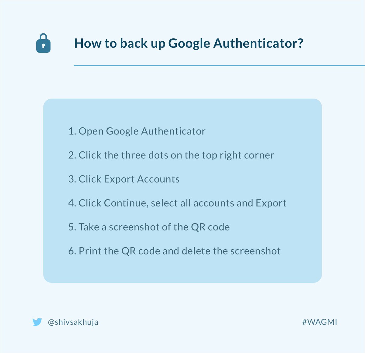 A critical step to protect yourself in crypto is to make sure you have a  backup of your Google Authenticator codes! It is INCREDIBLY difficult to  access your exchange accounts if you