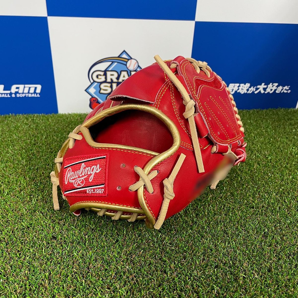 【未使用】ローリングス　投手　オーダー　軟式 ローリングス オリジナルオーダーグラブ 軟式投手用 山崎康晃