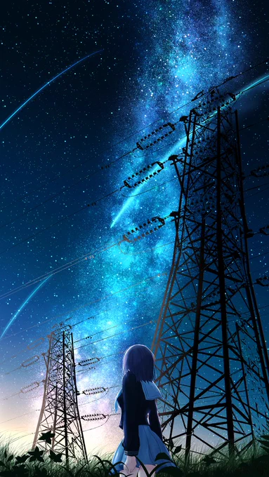 #2021年自分が選ぶ今年の4枚 
今年は自分が思い描いていた星空に近づけたので
2022年からはもっといろんな風景を描いていきたいですね 