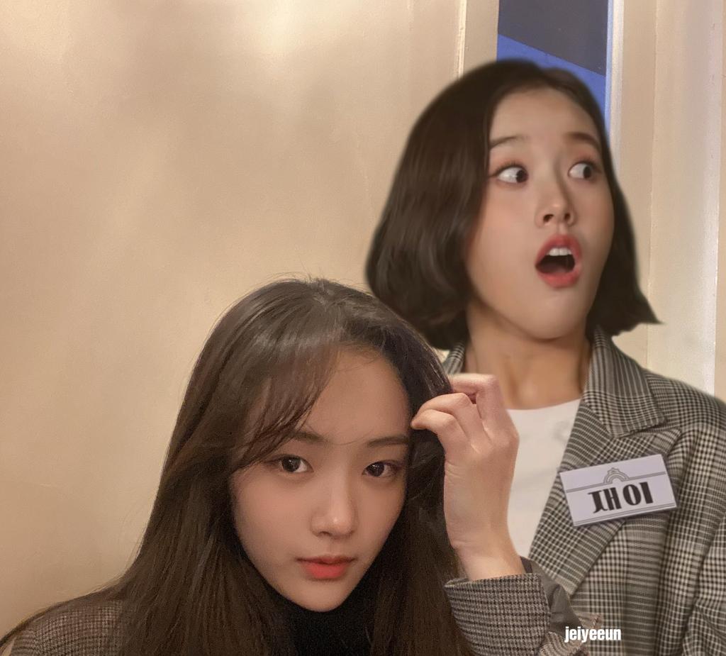 jeiyeeun's tweet photo. @leeseouyoung eeet kata siapa.... liat siapa yg nyempil di blakang 😎 https://t.co/rke4Z0406w