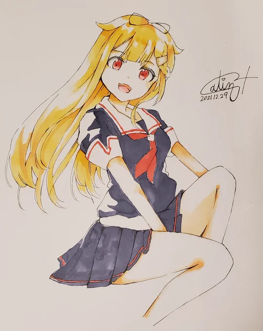コピックの練習です!ぽいぽい!! 