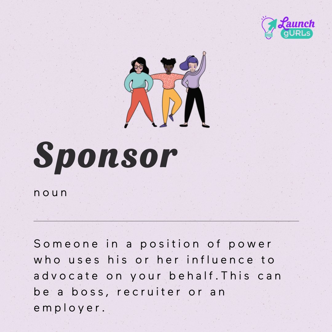 Launch__Girls's tweet photo. Aside from having people in your support system like family and friends, there are other types of relationships that can also make up your support system. Now that you know what a champion, mentor and sponsor are, can you identify people in your life who fill these roles? https://t.co/o0h4SqrOFz