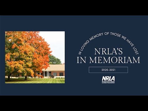 TheNRLA's tweet photo. Each year, the #NRLA remembers those members who passed away at its Annual Meeting. We honored those members at #LBMExpo with this short video: https://t.co/e92swEF7K7
#LBM #InMemoriam #LumberFamily #Association https://t.co/Brcy889Hct