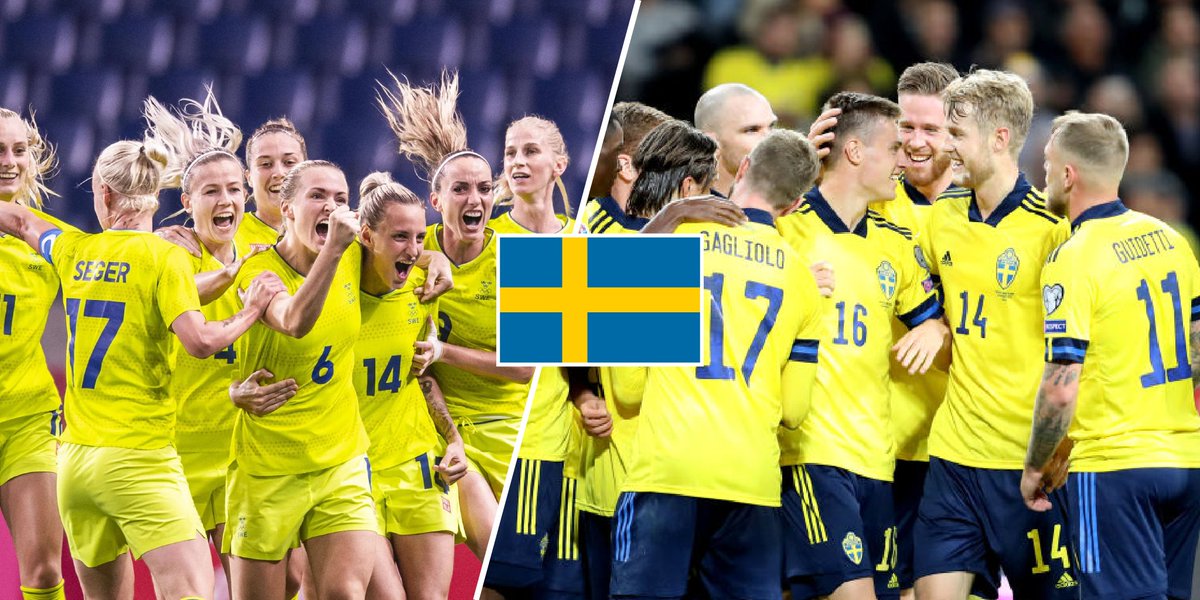 🇸🇪⚽️ Este es un notición: Suecia equipara salarialmente a las selecciones de fútbol femenina y masculina.

Único país EUR junto a Noruega 🇳🇴 en avanzar en ello. Y es que la igualdad -en la vida y el deporte- empieza por tener el mismo sueldo.

#SportWithValues #DeporteSonValores