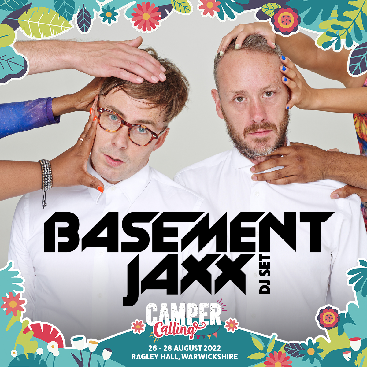Camper Calling (@campercalling) on Twitter photo 🚨🚨 RED ALERT 🚨🚨
Undoubtedly one of the world’s most iconic dance acts, the legendary Basement Jaxx bring their 🔥 DJ set to the fields of Camper Calling. 🚨🚨 RED ALERT 🚨🚨
Undoubtedly one of the world’s most iconic dance acts, the legendary Basement Jaxx bring their 🔥 DJ set to the fields of Camper Calling.