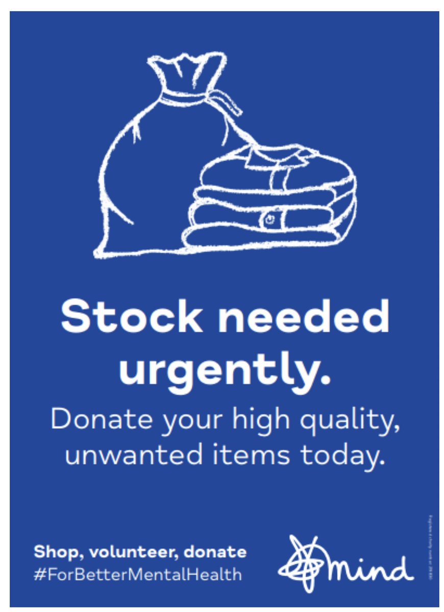 andrewvalemind's tweet photo. If you received any "unwanted" Christmas presents this year, they will definitely feel wanted at your local @MindCharity shop. Please donate and support our fabulous cause. #donate #shop #volunteer #Sustainability #mymindshop #ForBetterMentalHealth https://t.co/0YEGFRH5tI