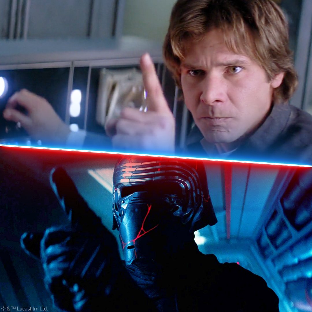 The finger point, a staple of the Solo family.
