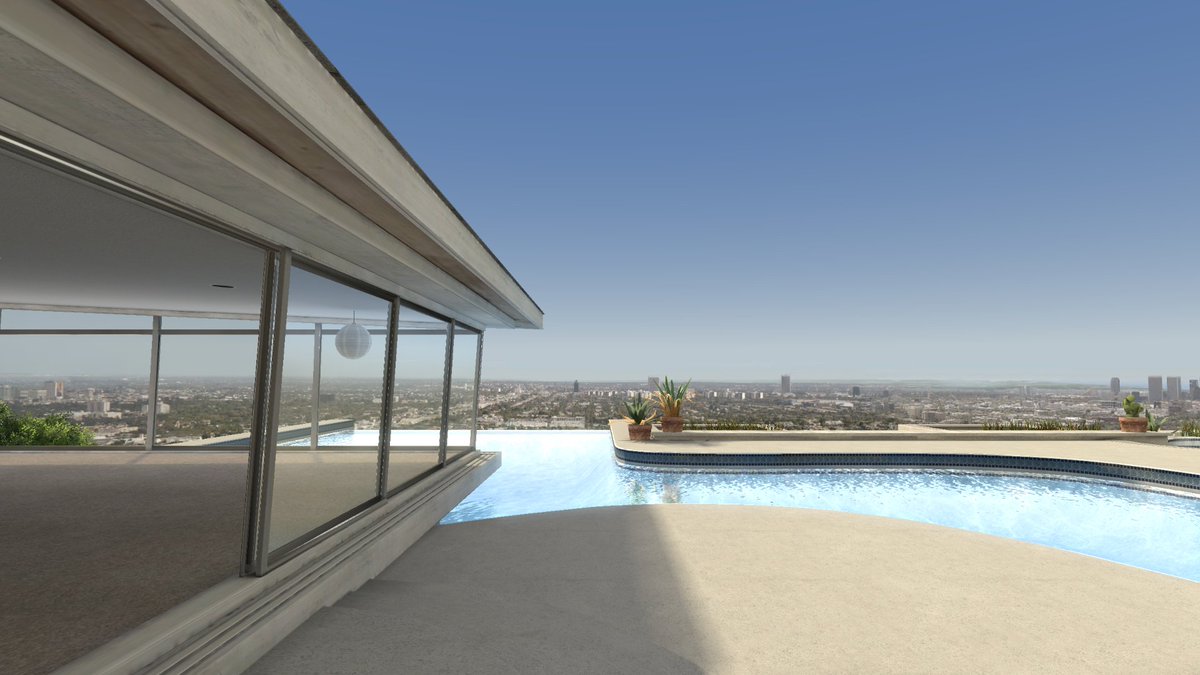 F1GTR_'s tweet photo. 「LOOT Hollywood Hills Daytime Estate」と、
「LOOT Hollywood Hills Nighttime Estate」
#DestinationHome #PlayStationHome #PSHome https://t.co/MQkBMUDZCz