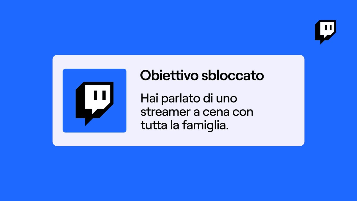 Twitch_Italy's tweet photo. Anche tua nonna ti chiede come va con i tuoi "amici dell'internet"? 👵🏻 https://t.co/2ucGsLRImv