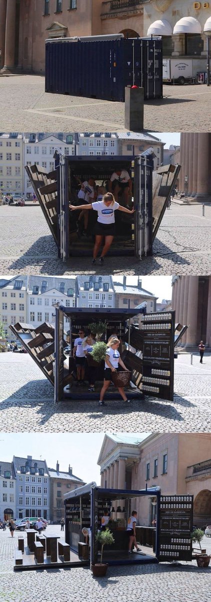 arya_bagus's tweet photo. Cool idea with maximal use of space #container #pop-up #bar Как... https://t.co/k0nfp1Ccaj https://t.co/MNGPrWaRON