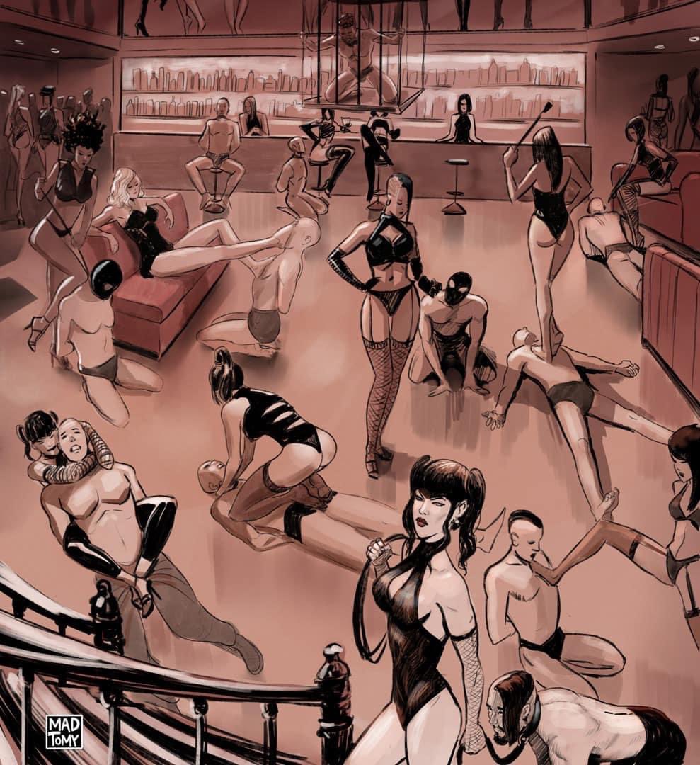 Α preview page from "Superdom 2" available on madtomy.com

#femaledomination #bdsmlife #bdsmslave #dominatrix #mistress #femdom #femdomart #kinkyart #kinkster #fetishart