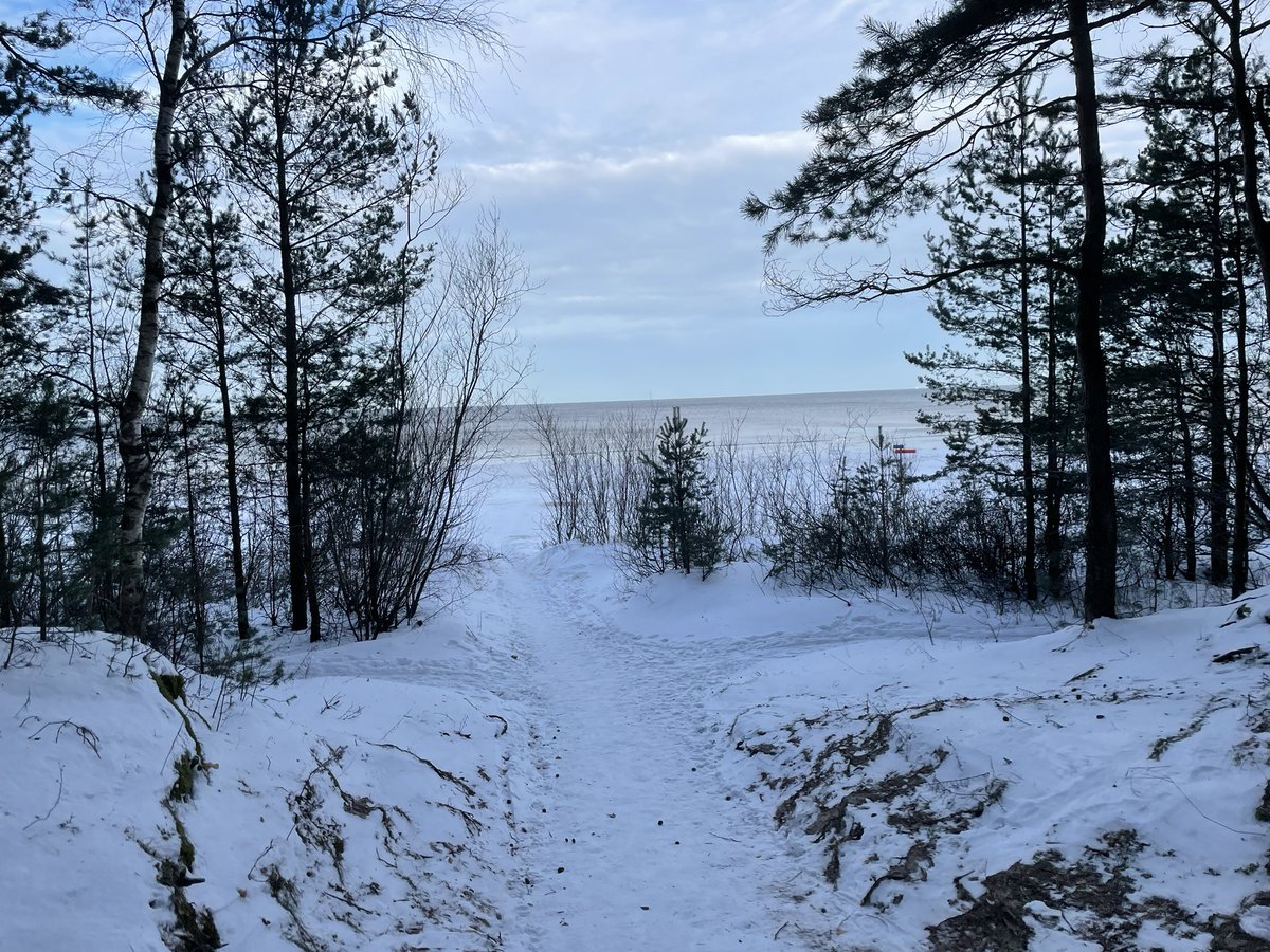 A_Ivanovs's tweet photo. #Jurmala, #Latvia, #ProperWinter, #BalticSea, -10°C. https://t.co/jAVYy3Jkzq