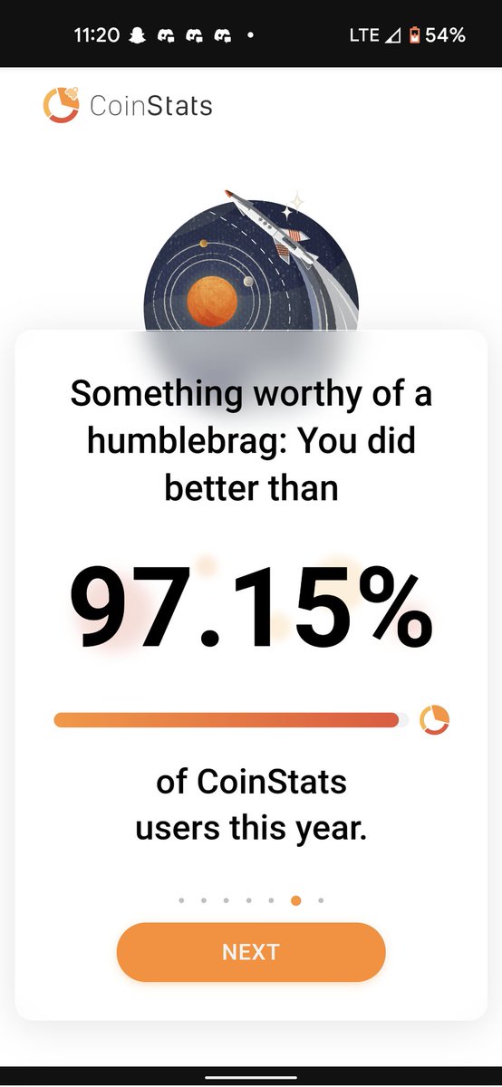 groovethang75's tweet photo. #CoinStatsWrapped was a nice treat, thanks @coinstats. Over 1 million monthly active users right? Well on my way! Follow me if you want to take this journey too. #HODL #Bitcoin #DogecoinToTheMoon
#BinanceCoin #KCS #Litecoin
https://t.co/eqEskCXOam https://t.co/9QHK7GJIMX