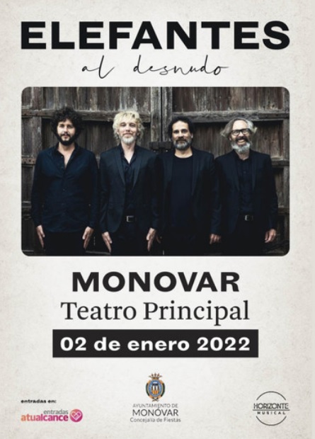 Alacant Indie (@alacantindie) on Twitter photo Y los conciertos en 2022 comenzarán este domingo 2 de enero en el Teatro Principal de Monòver con <a href="/ElefantesMusic/">ElefantesOficial</a>. Entradas a la venta en <a href="/Entradasalcance/">Vivaticket ES</a> <a href="/HorizonteMusica/">Horizonte Musical</a>
alacant-indie.blogspot.com/2021/12/concie… Y los conciertos en 2022 comenzarán este domingo 2 de enero en el Teatro Principal de Monòver con <a href="/ElefantesMusic/">ElefantesOficial</a>. Entradas a la venta en <a href="/Entradasalcance/">Vivaticket ES</a> <a href="/HorizonteMusica/">Horizonte Musical</a>
alacant-indie.blogspot.com/2021/12/concie…