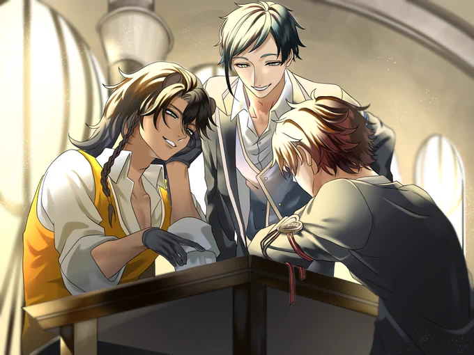 #2021年自分が選ぶ今年の4枚
デジタルでこんなに描いたの初めて。
ありがとうツイステ🥰 