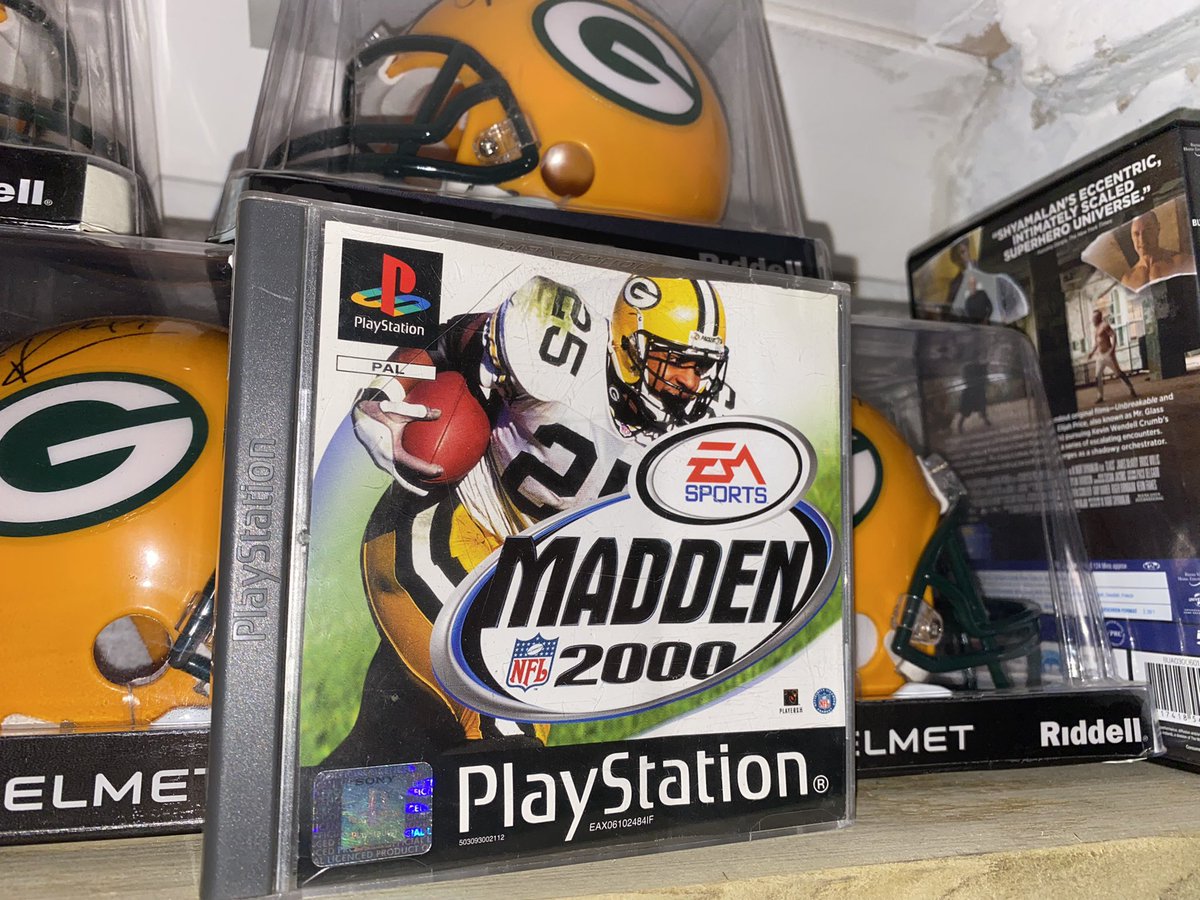 R1J2P's tweet photo. Here it is! The Madden that started the love affair with American Football! The European cover had @DorseyLevens on who I was lucky enough to meet some years later, the cover on this game led me to choosing the @packers on it⦠the rest is history! Thank you John! @ukpackers https://t.co/0l5IqCqNar